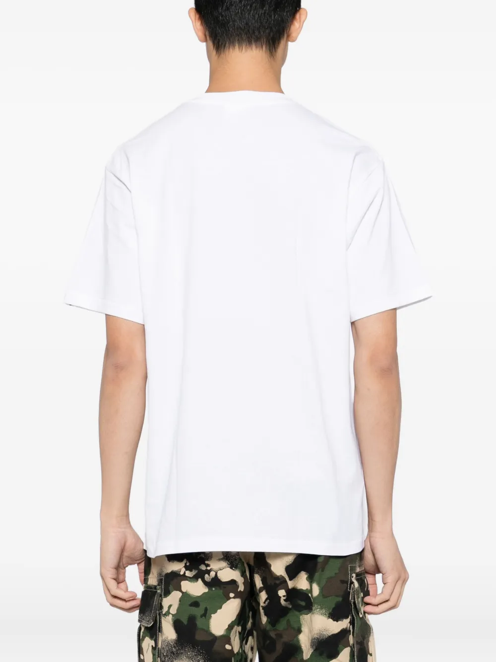 A BATHING APE T-shirt met print Wit
