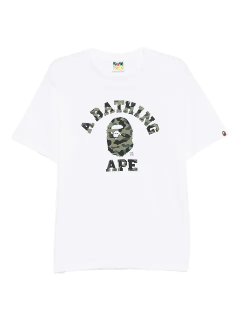 A BATHING APE® تيشيرت 'فيرست كامو كوليدج'