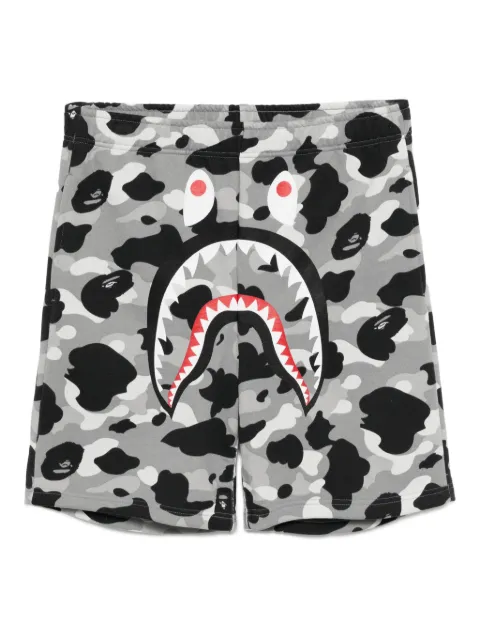 A BATHING APE® 1st Camo Shark track shorts
