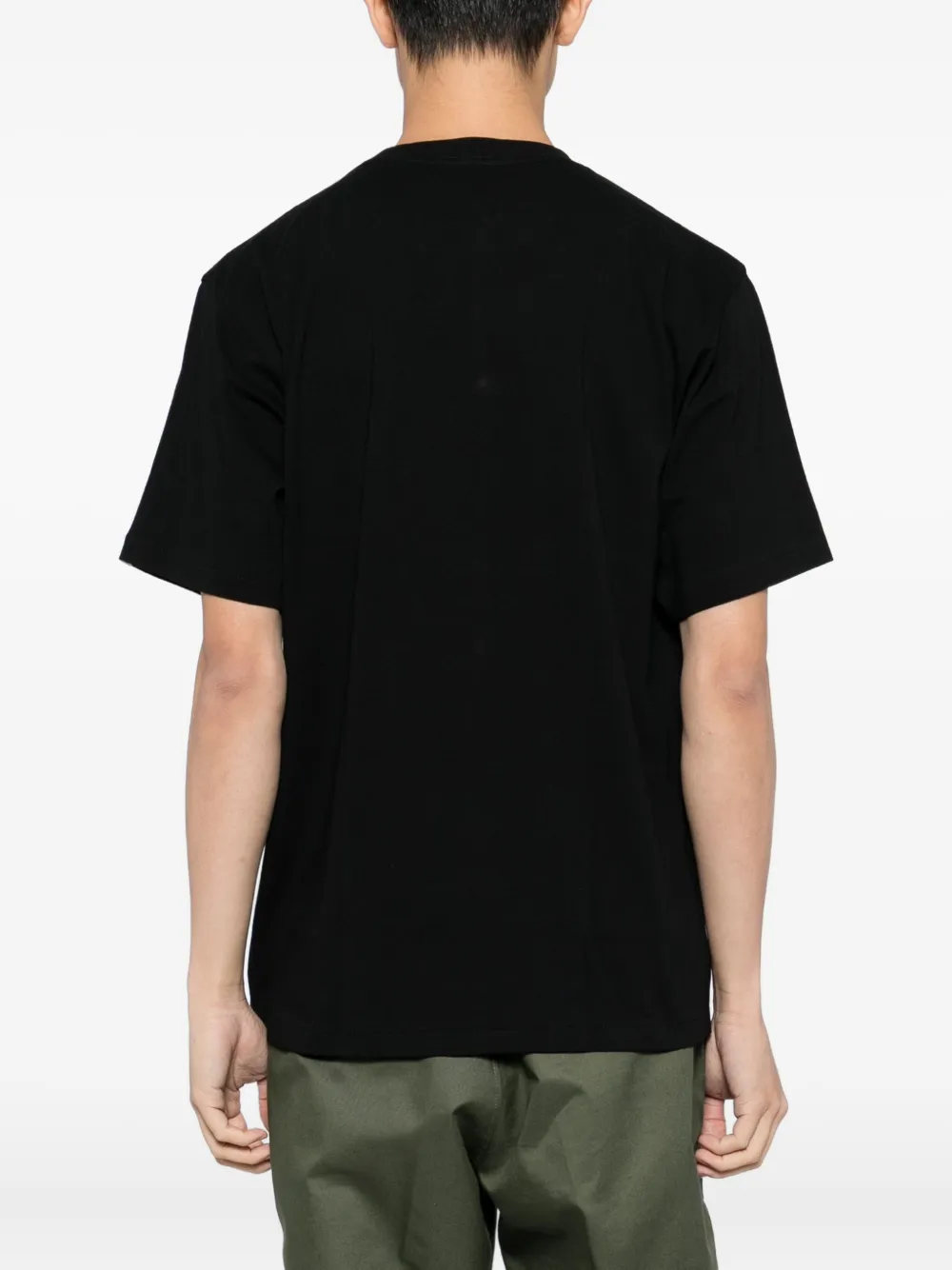 A BATHING APE T-shirt met print Zwart