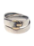 Hermès Pre-Owned 1990-2000s sterling silver Double Tour ring