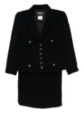 CHANEL Pre-Owned 1995 tweed suit - Blue