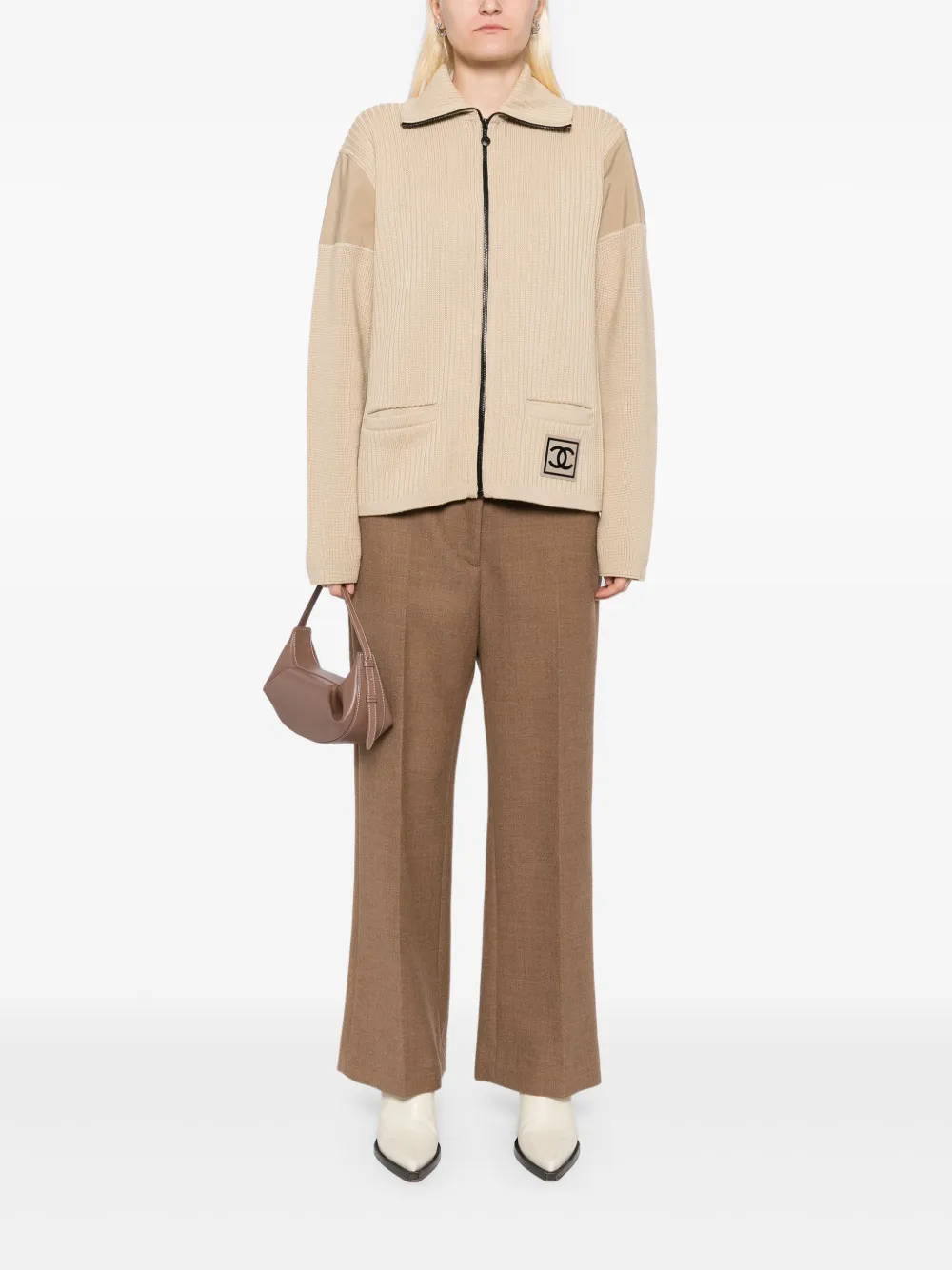 CHANEL Pre-Owned 2002 Sport Line zipped jacket | Image 2