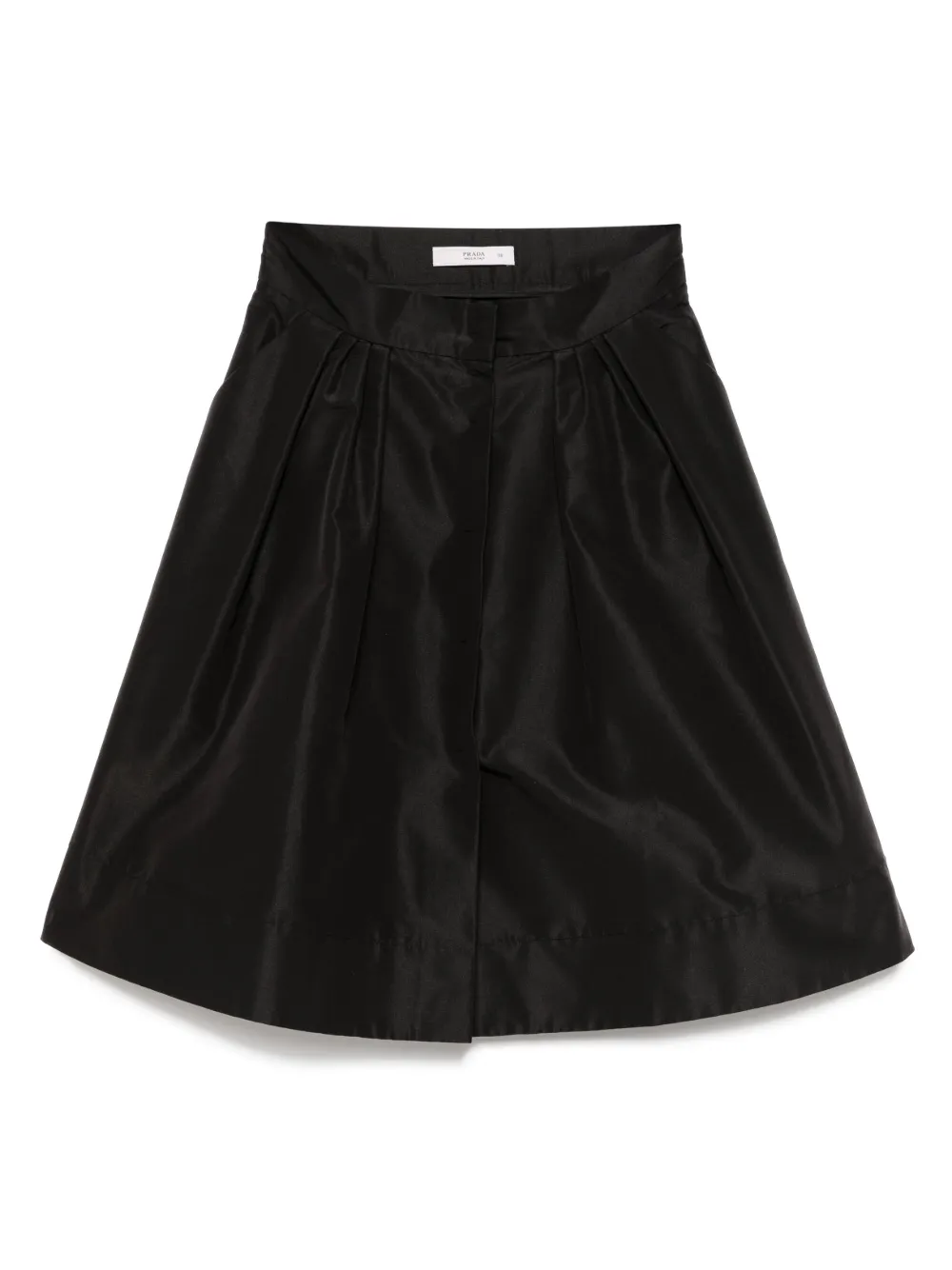 Prada Pre-Owned 2009 taffeta skirt | Black | Image 1