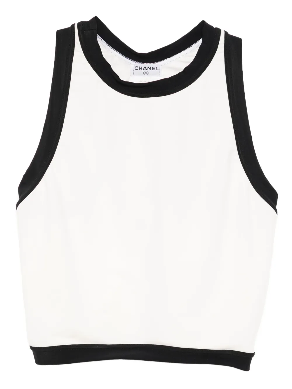 CHANEL Pre-Owned 1996 sleeveless tank top | White | Image 1