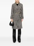 CHANEL Pre-Owned 1990-2000s tweed coat - Black