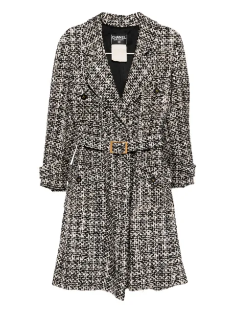 CHANEL Pre-Owned 1990-2000s tweed coat