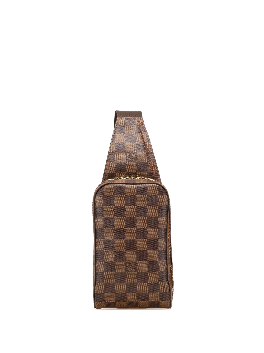 Louis Vuitton Pre-Owned 2005 Damier Ebene Geronimos Umhängetasche | Braun | Image 1
