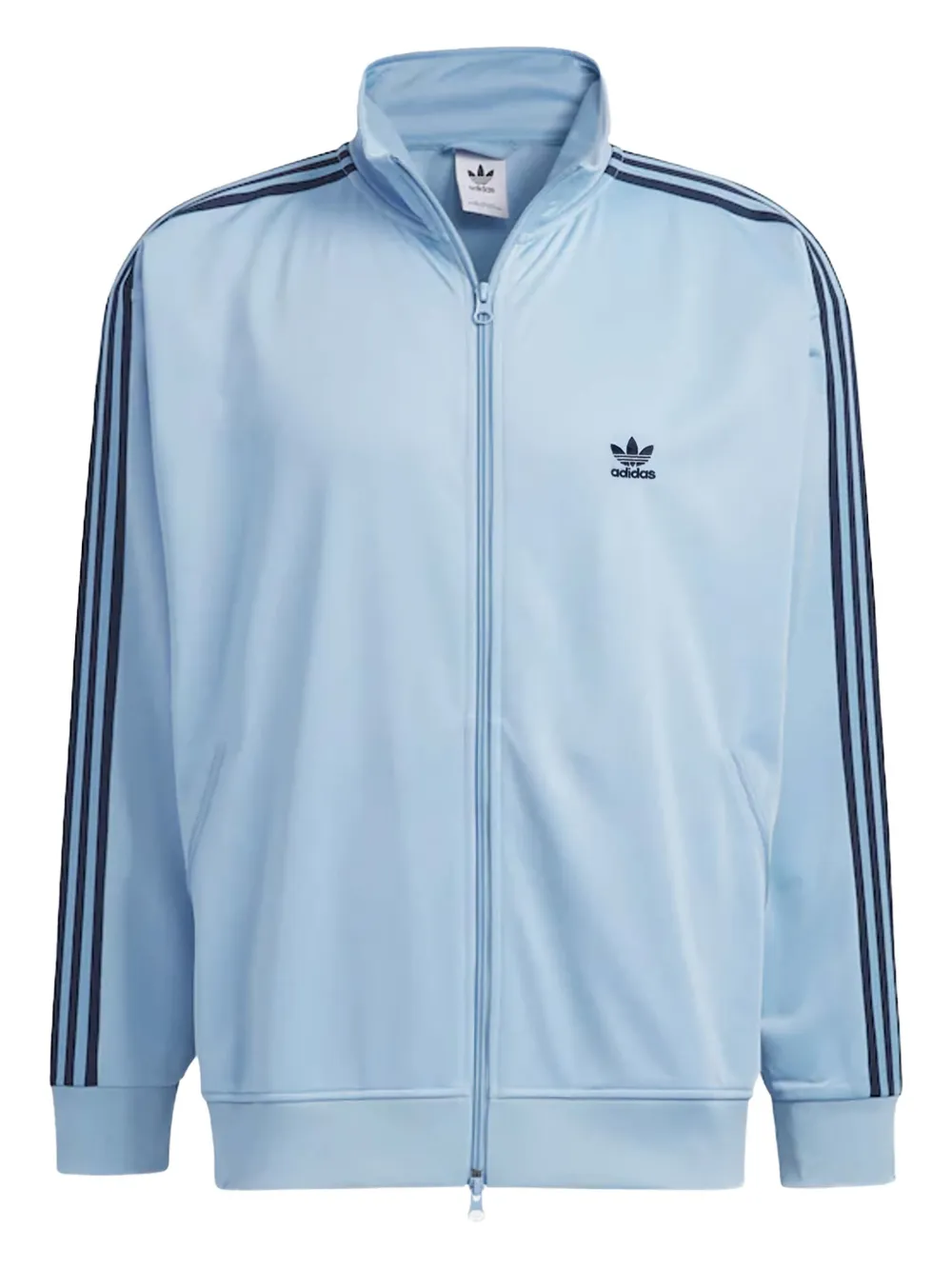 adidas logo-print zip-up track top | azul | Image 1