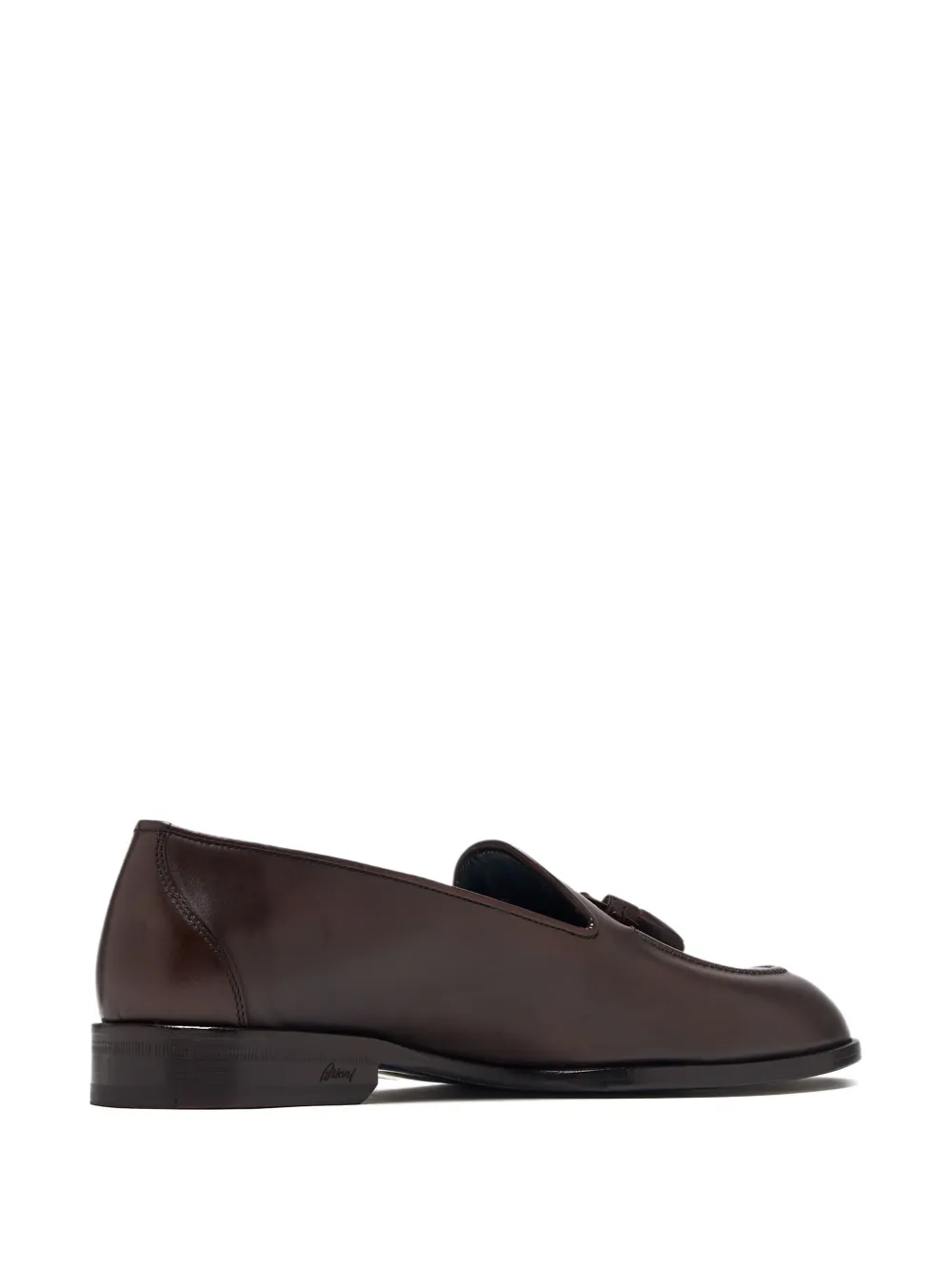 Brioni tassel-detail leather loafers - Bruin