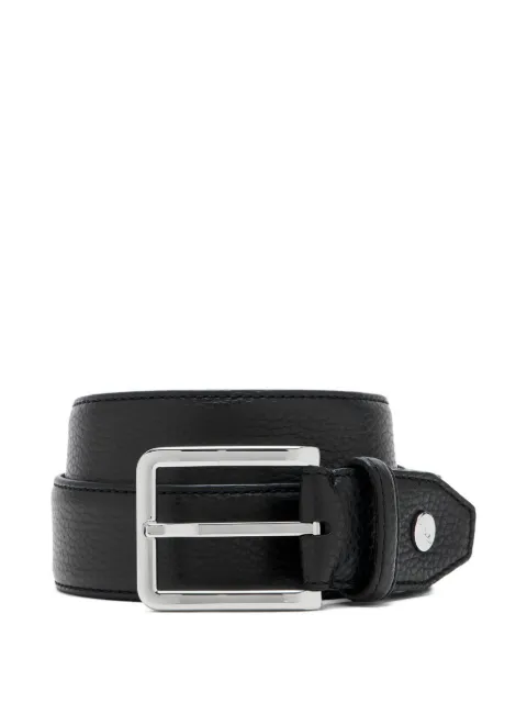 Brioni pebble-leather belt