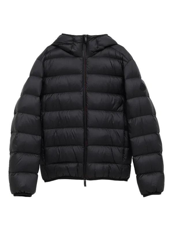 【国内発送・関税込】MONCLER フーデッドキルティングコート Moncler フーデッド キルティングジャケット | ブラック