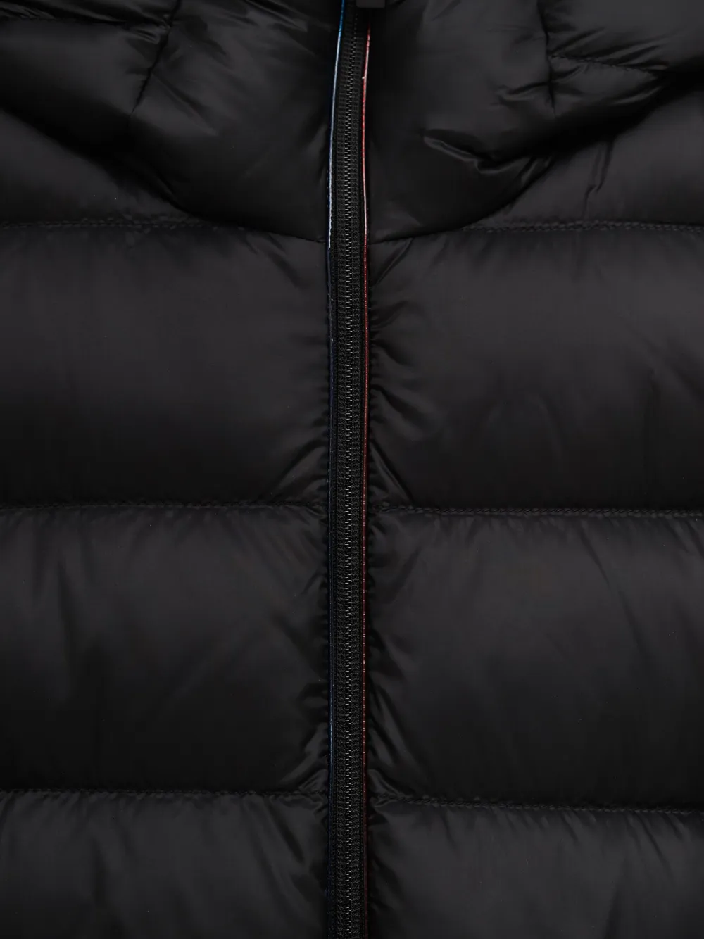 Moncler Gevoerd jack met capuchon Zwart
