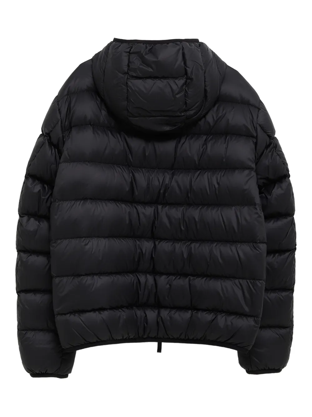 Moncler Gevoerd jack met capuchon Zwart