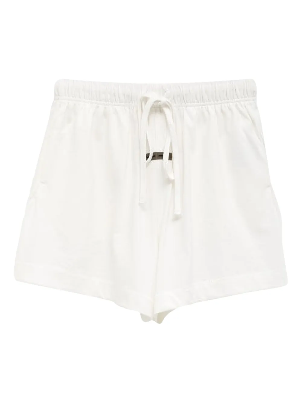 Essentials Drawstrings Shorts In White