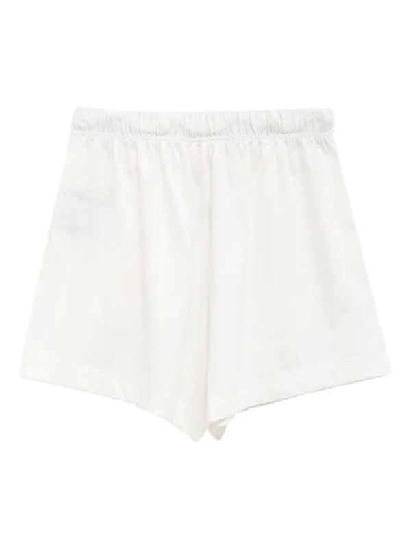 FEAR OF GOD ESSENTIALS Short Com Ajuste No Cós Por Cordão | Branco