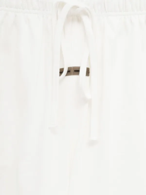FEAR OF GOD ESSENTIALS Short Com Ajuste No Cós Por Cordão | Branco