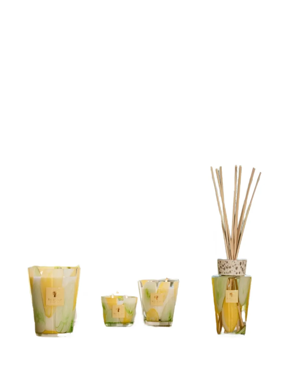 Baobab Santo Sospir Candle (24cm) In Green