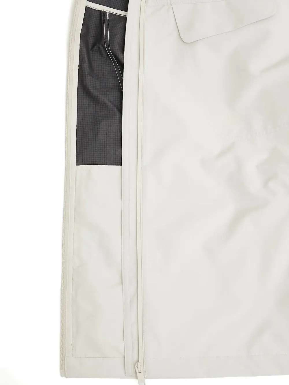 adidas Jack met capuchon en zak Wit