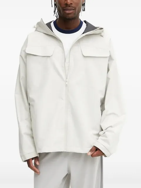 adidas hooded pocket jacket