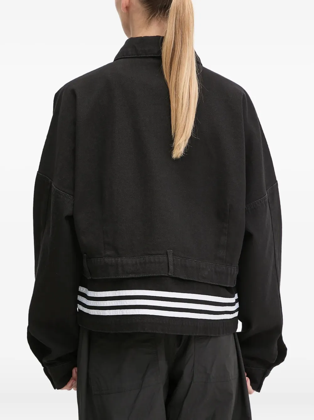 Adidas Originals Three-stripe Denim Jacket