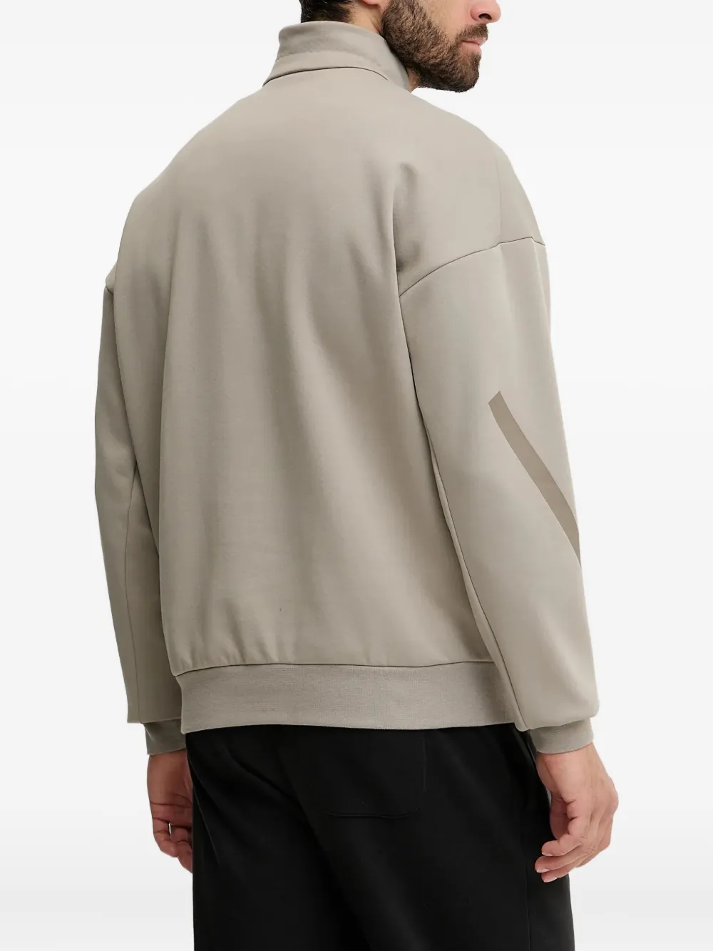 adidas kangaroo-pocket half-zip sweatshirt | Sweatshirts | Image 2