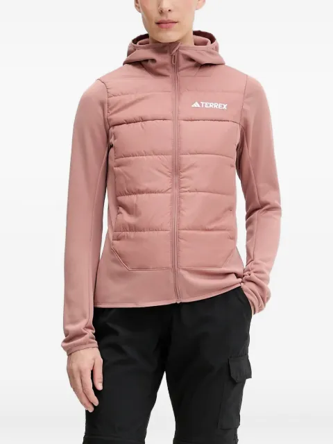 adidas quilted hooded jacket