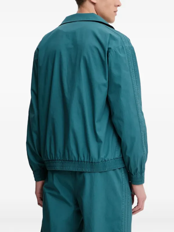 Adidas Originals Firebird three-stripe Track Jacket | Green