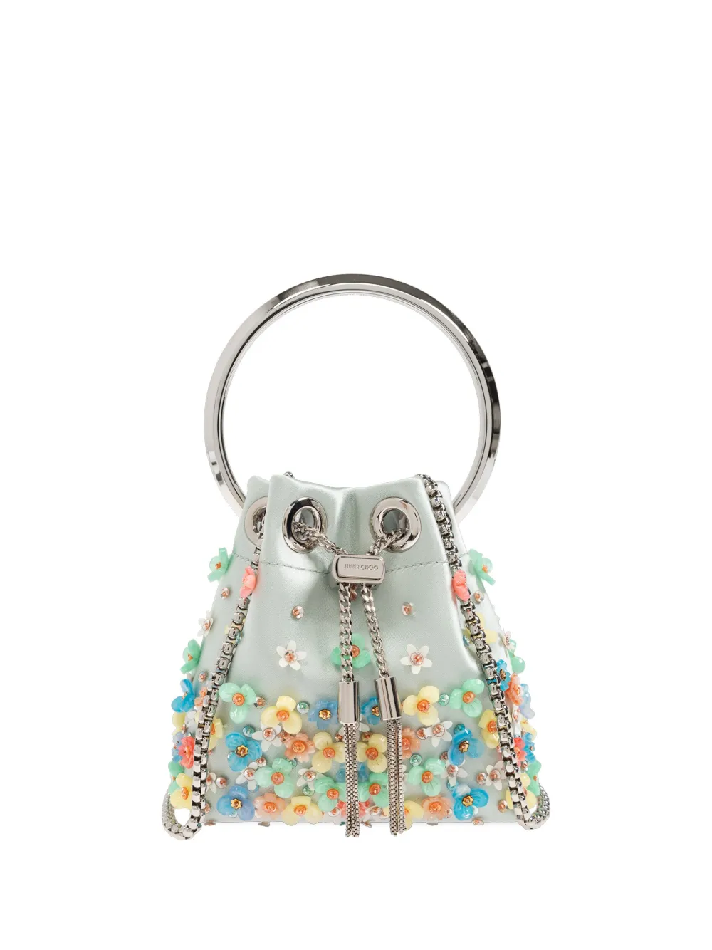 Jimmy Choo Micro Bon Bon Bucket Bag