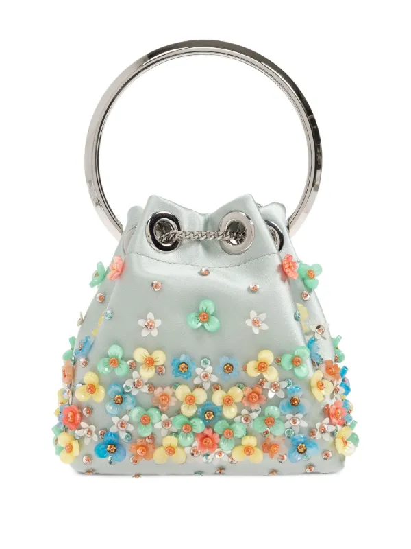 Jimmy Choo Micro Bon Bon Bucket Bag | Green | FARFETCH Jimmy Choo Micro Bon Bon Bucket Bag | Green | FARFETCH