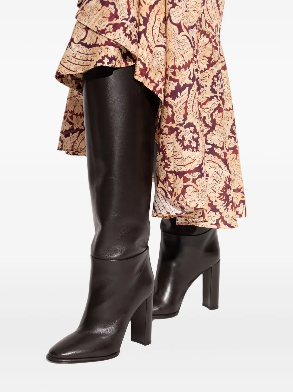 Le Silla knee-high leather boots | Image 6