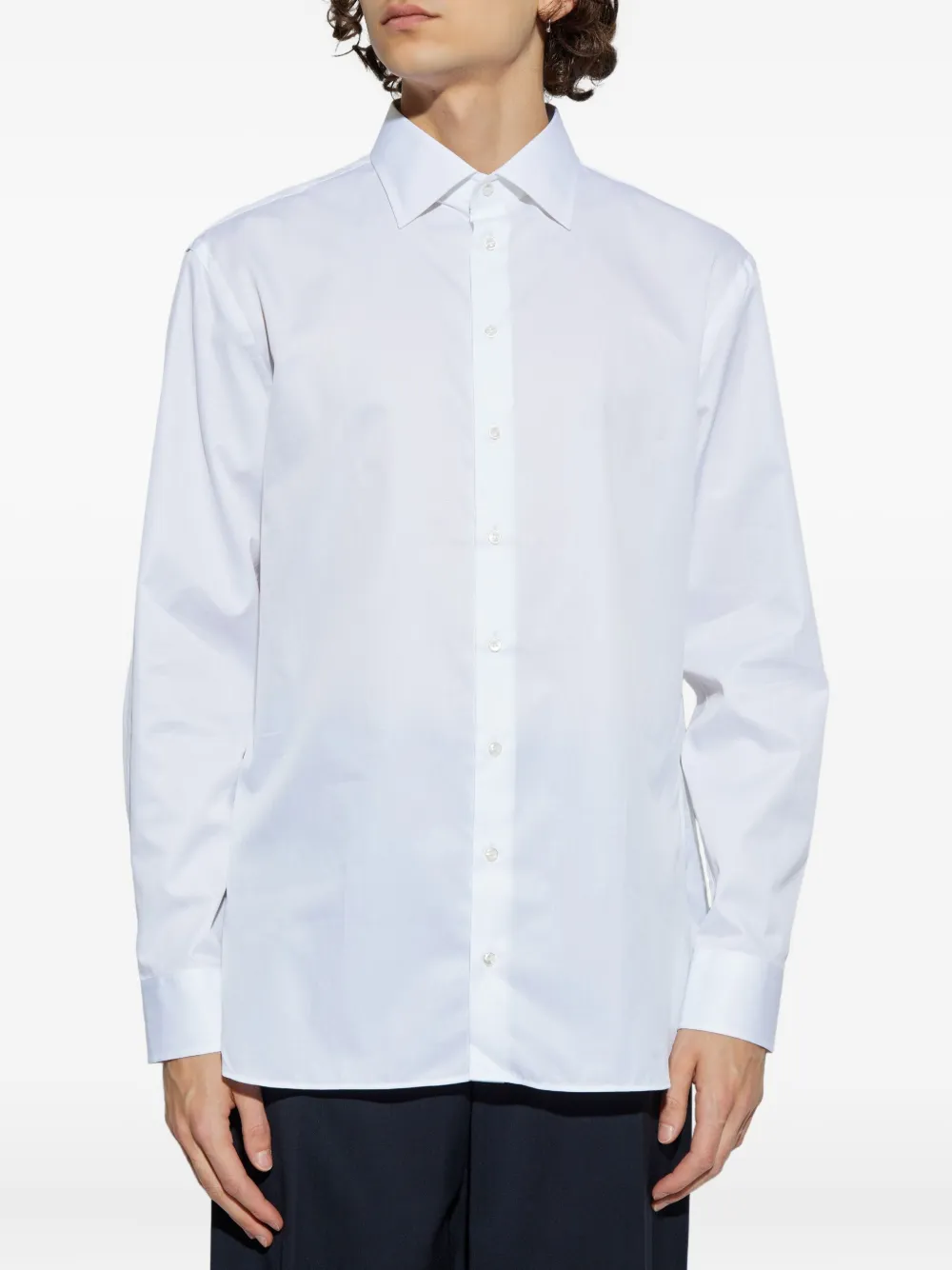 Giorgio Armani Button-up overhemd Wit