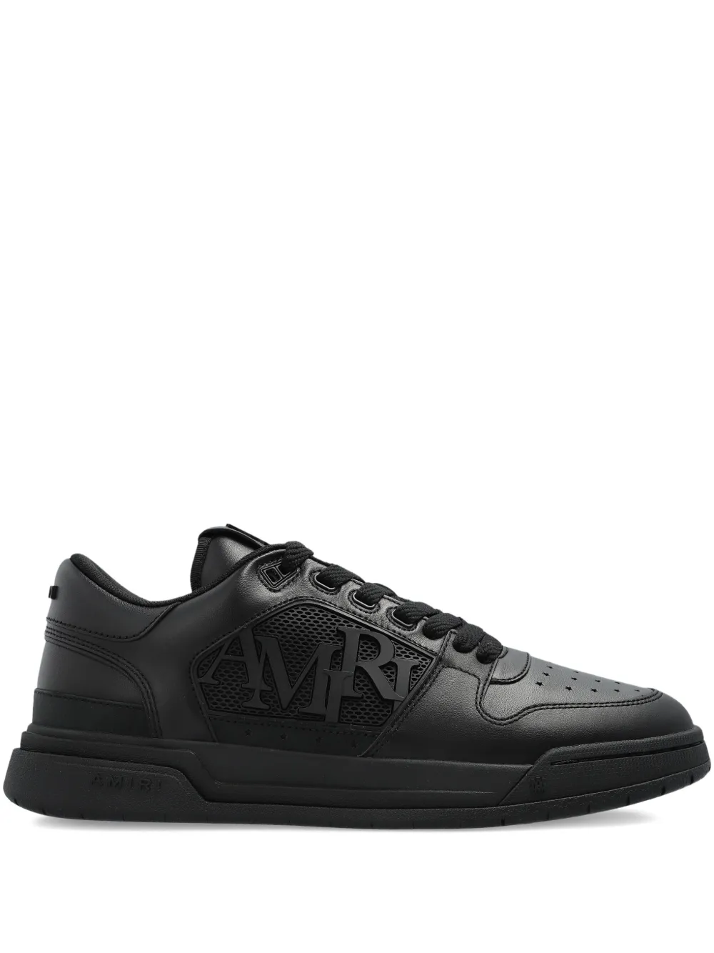 AMIRI logo-patch sneakers Black