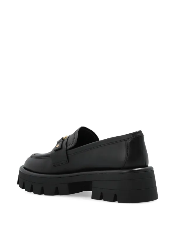 Michael Michael Kors chunky-sole Leather Loafers | Black | FARFETCH