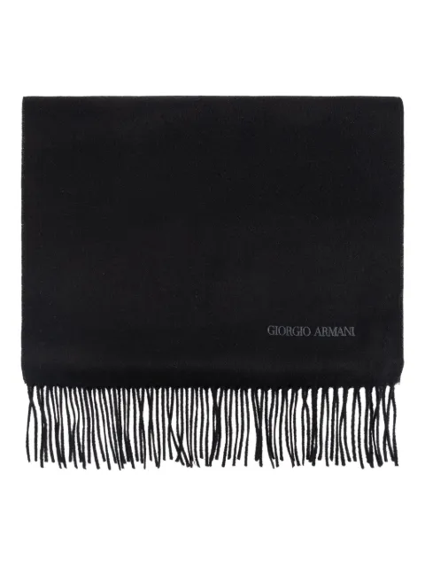 Giorgio Armani écharpe à franges