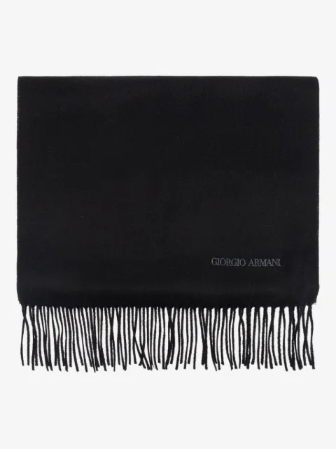 Giorgio Armani fringed scarf