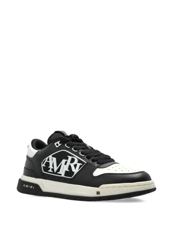 【送料&関税込】AMIRI Bone Patch Low-top Sneakers AMIRI logo-embossed low-top Sneakers | Black | FARFETCH