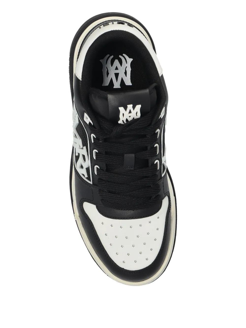 AMIRI logo-embossed low-top sneakers Black