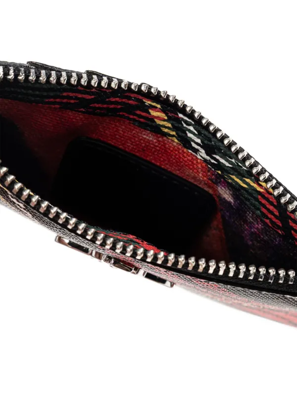 Vivienne Westwood plaid-print Wallet | Black | FARFETCH CA