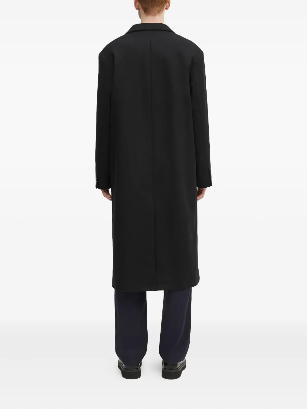 A.P.C. Jas met enkele rij knopen Zwart