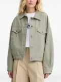 A.P.C. Cally button-fastening jacket - Green