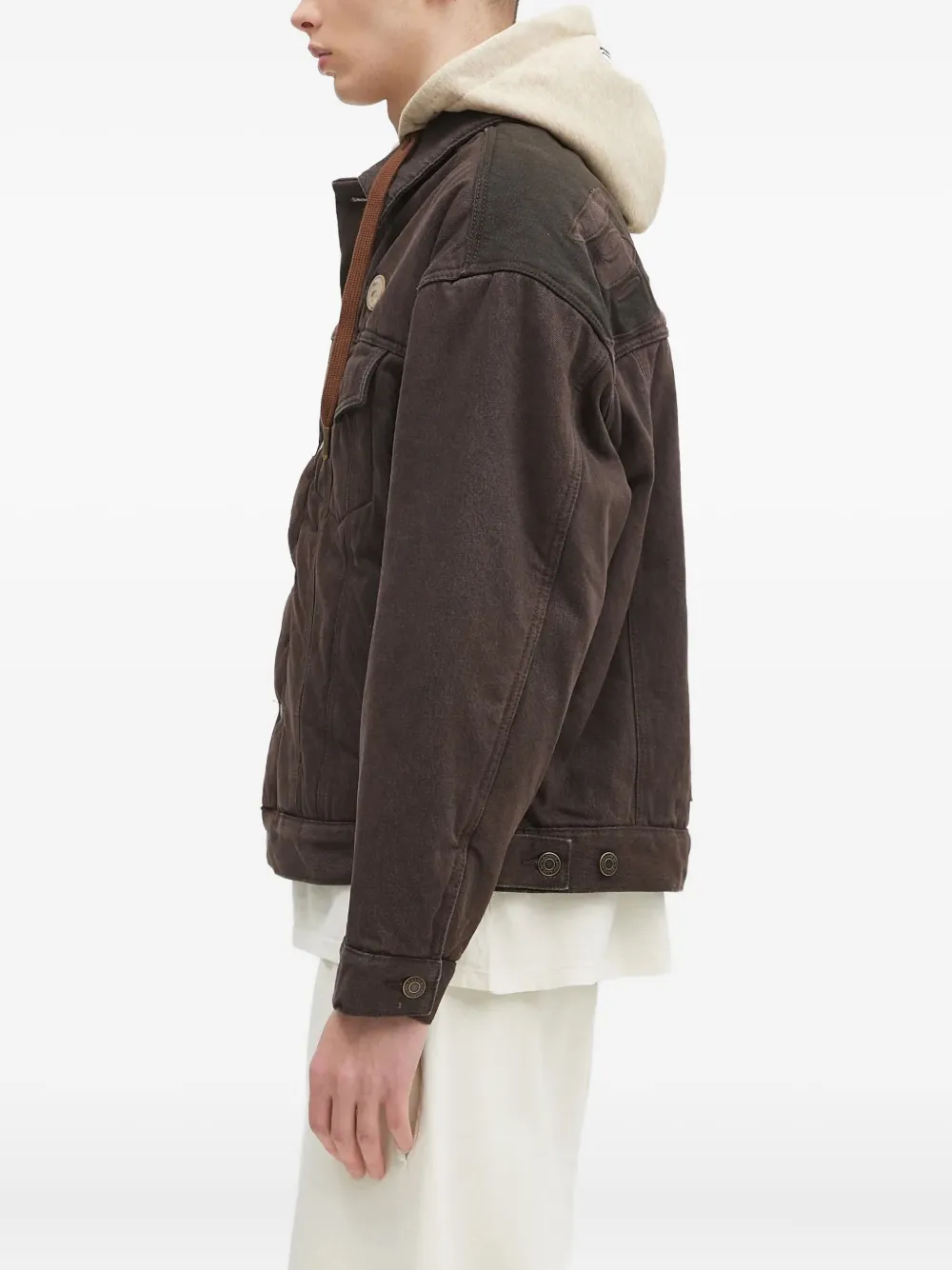 AAPE BY *A BATHING APE® appliqué-detail denim jacket | Chamarras de mezclilla | Image 2