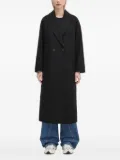 A.P.C. double-breasted wool coat - Black