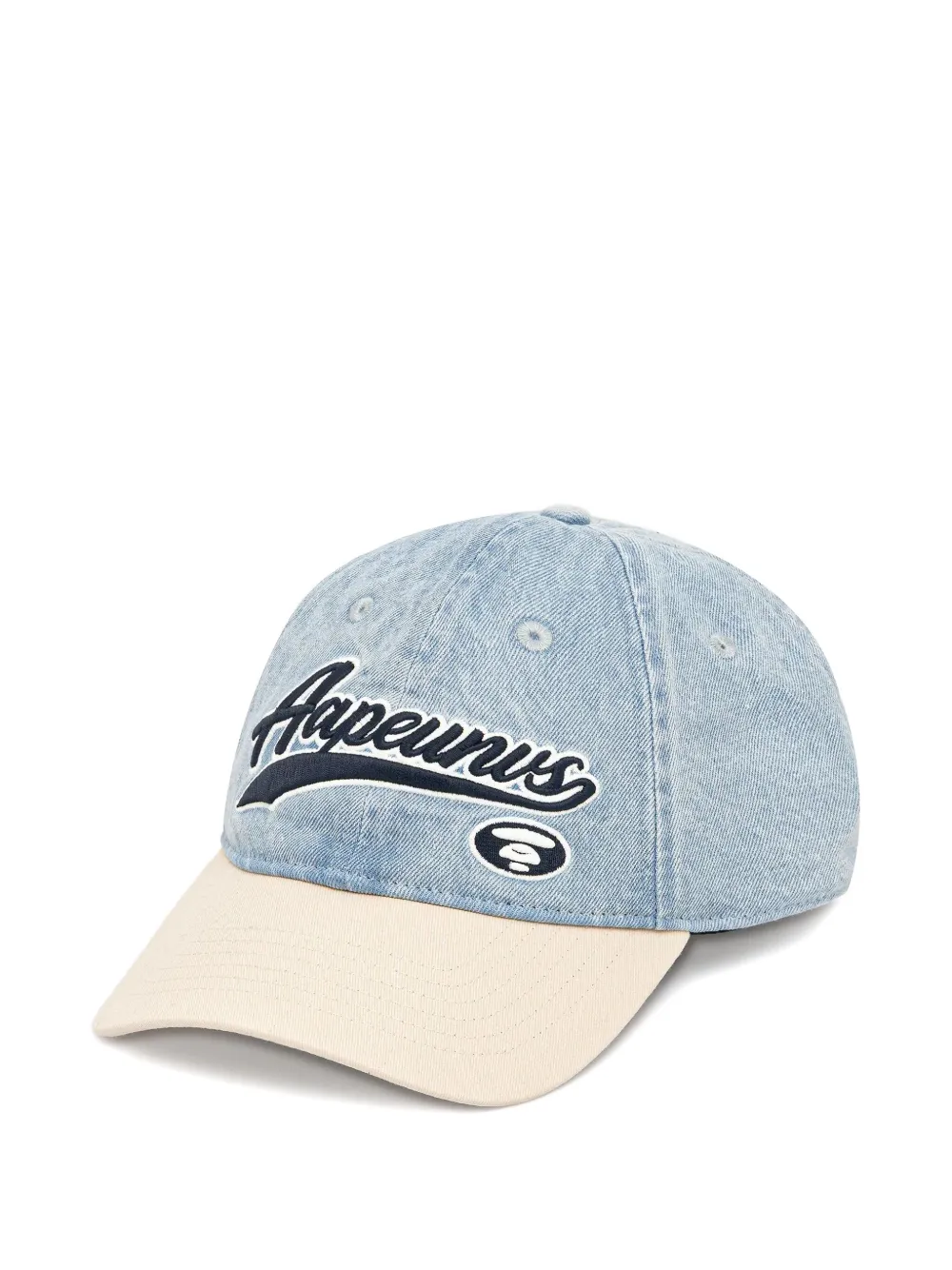 AAPE BY *A BATHING APE® script-logo denim cap | azul | Image 1