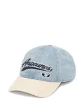AAPE BY *A BATHING APE® script-logo denim cap - Blue