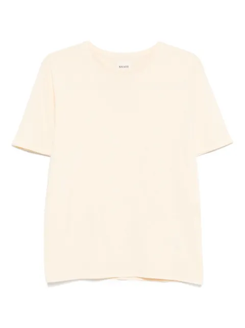 KHAITE cotton T-shirt