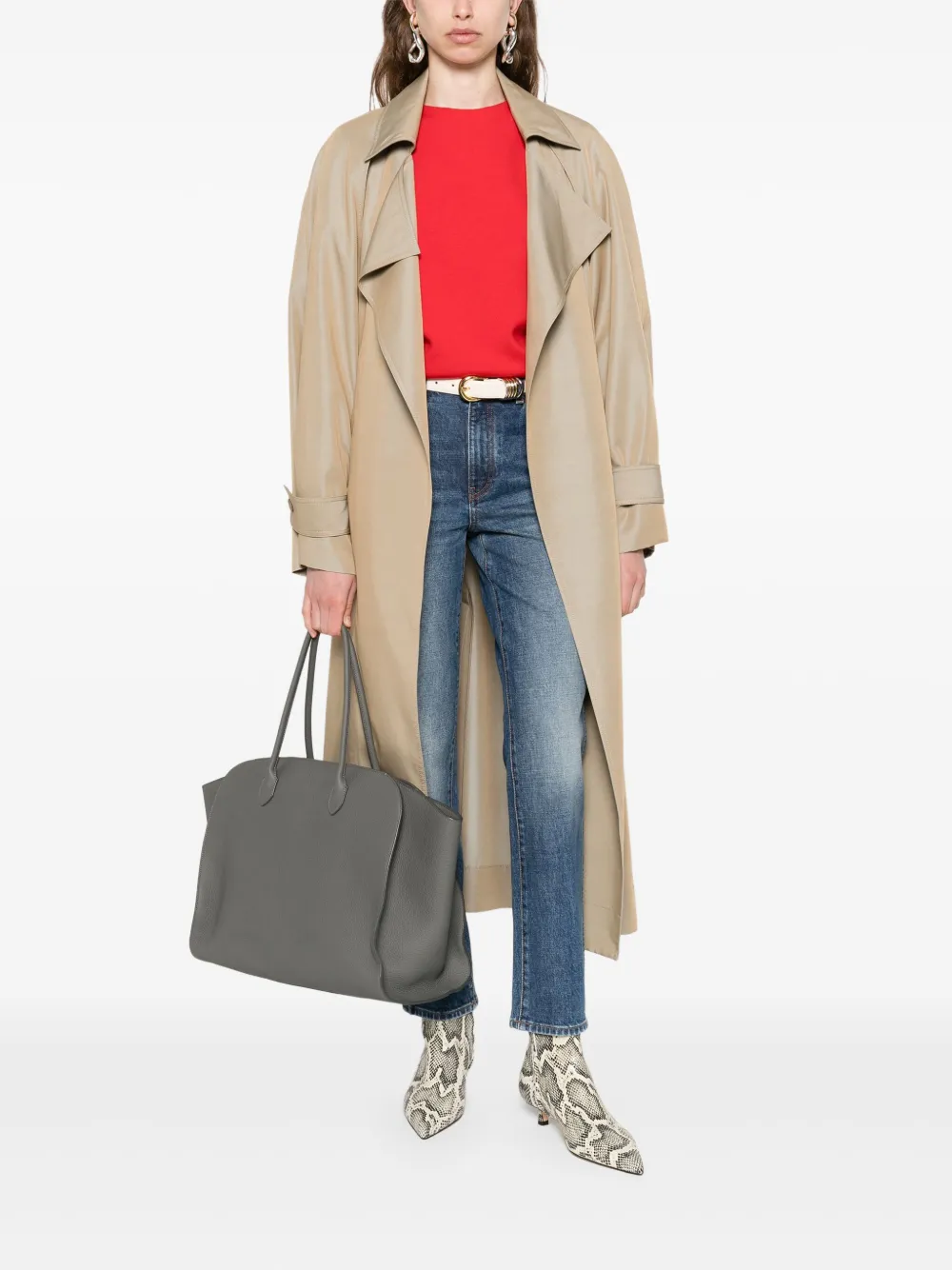 KHAITE Warren top Rood