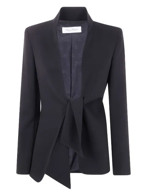 Max Mara Ghiotto tie-fastening blazer