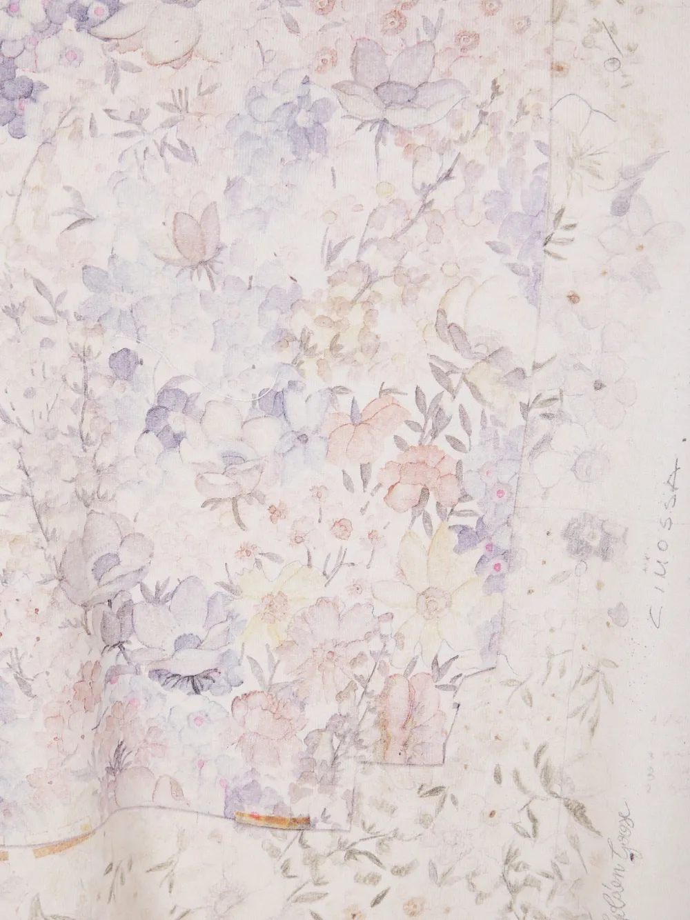 Golden Goose floral-print T-shirt Beige