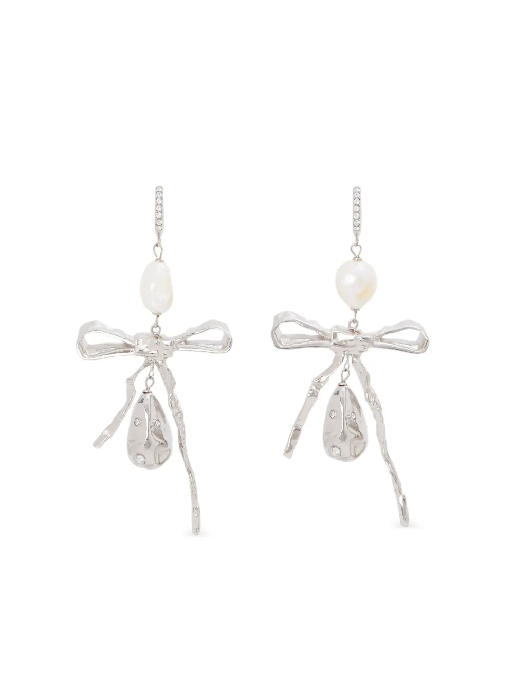Marni aretes con dije de perla | dorado | Image 1